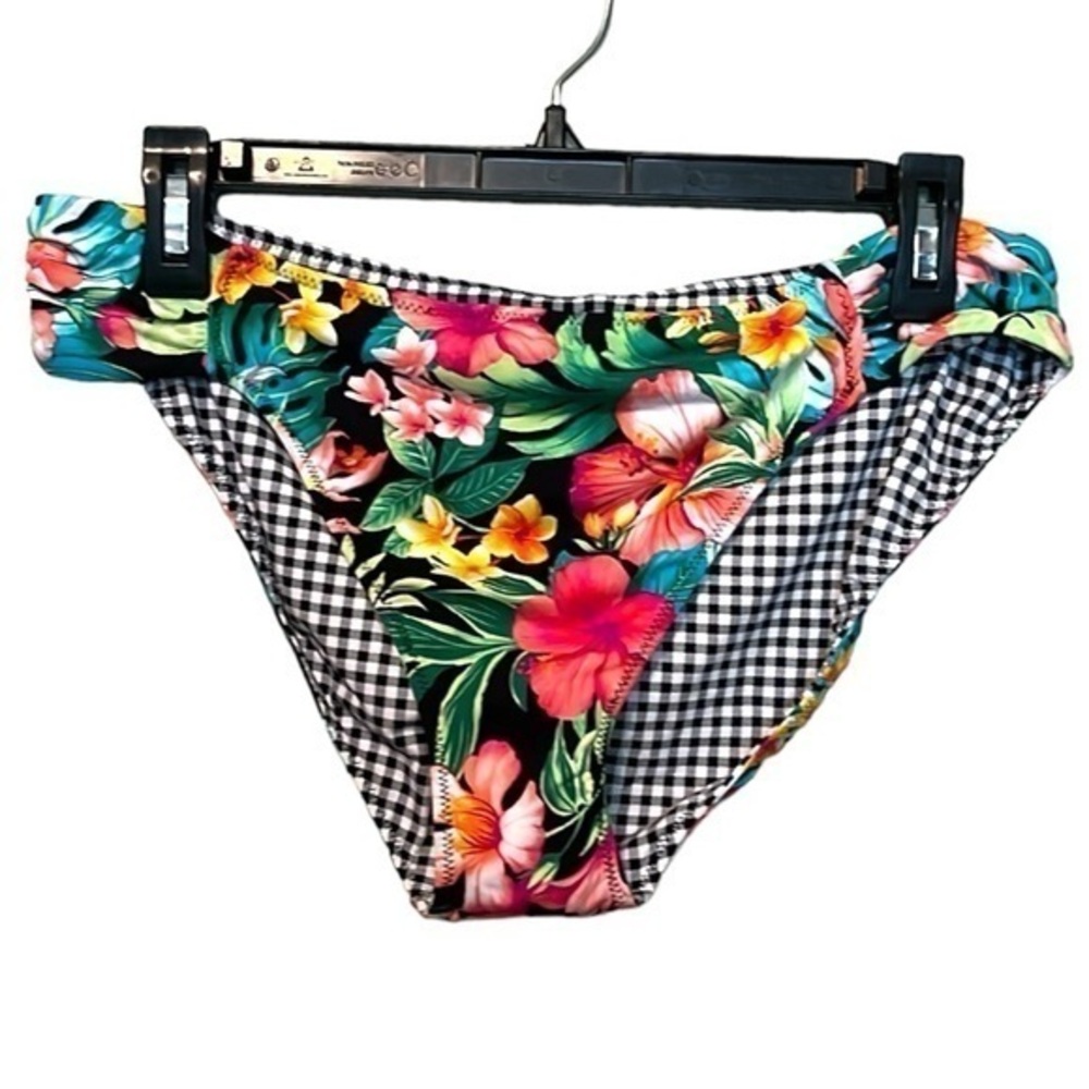Tommy Bahama bikini bottom reversible women’s size XL, floral multi color
